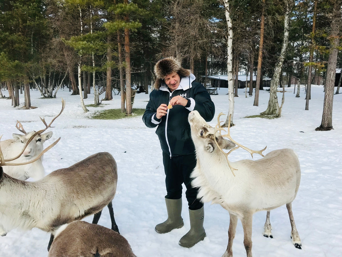 Ханука в настоящей Лапландии: Зимняя сказка за Полярным кругом